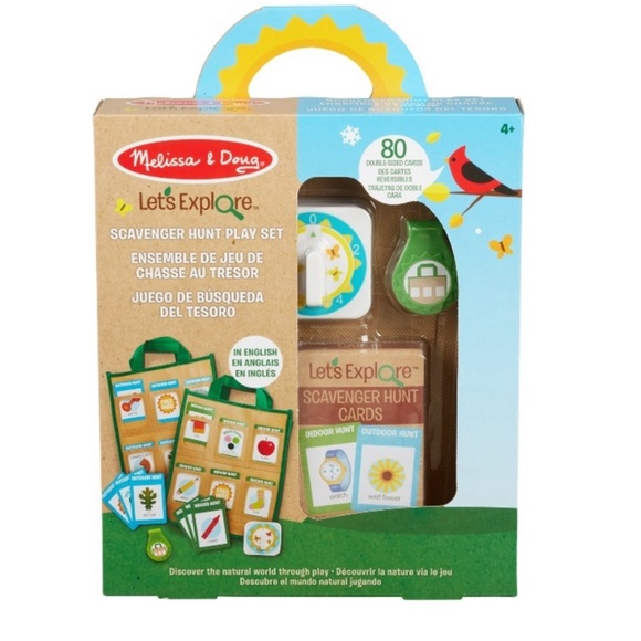 NWT Melissa and Doug Let’s Explore Scavenger Hunt Play Set - Picture 1 of 6